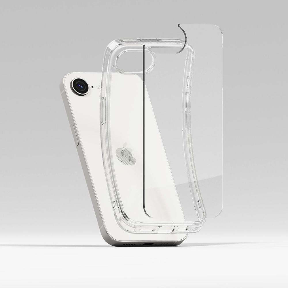 COQUE RINGKE FUSION IPHONE 16E TRANSPARENTE