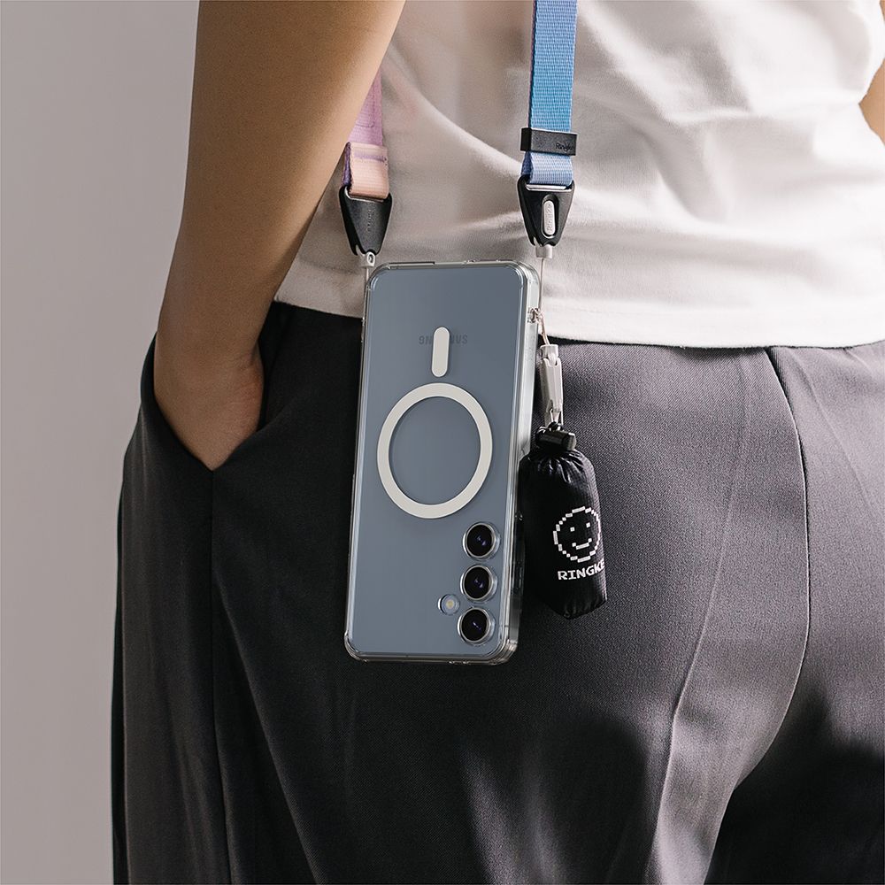 COQUE RINGKE FUSION MAGNETIQUE MAGSAFE GALAXY S24 FE TRANSPARENTE