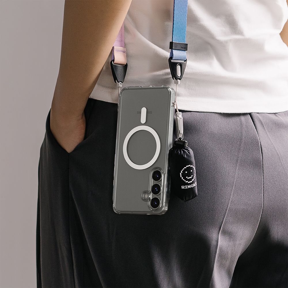 COQUE RINGKE FUSION MAGNETIQUE MAGSAFE GALAXY S25+ PLUS TRANSPARENTE