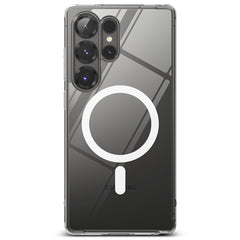 COQUE RINGKE FUSION MAGNETIQUE MAGSAFE GALAXY S25 ULTRA TRANSPARENT