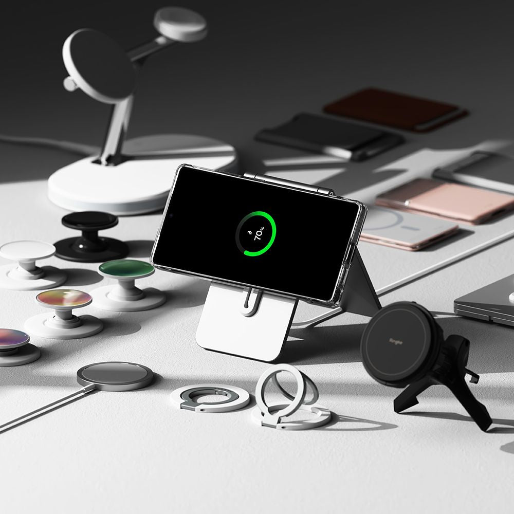 COQUE RINGKE FUSION MAGNETIQUE MAGSAFE GALAXY S25 ULTRA TRANSPARENT