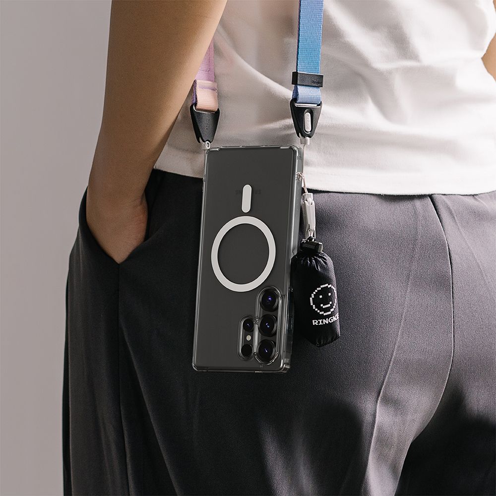 COQUE RINGKE FUSION MAGNETIQUE MAGSAFE GALAXY S25 ULTRA TRANSPARENT