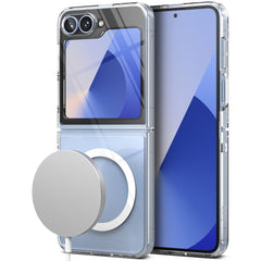 COQUE POUR GALAXY Z FLIP 6 RINGKE FUSION MAGNETIQUE MAGSAFE TRANSPARENTE