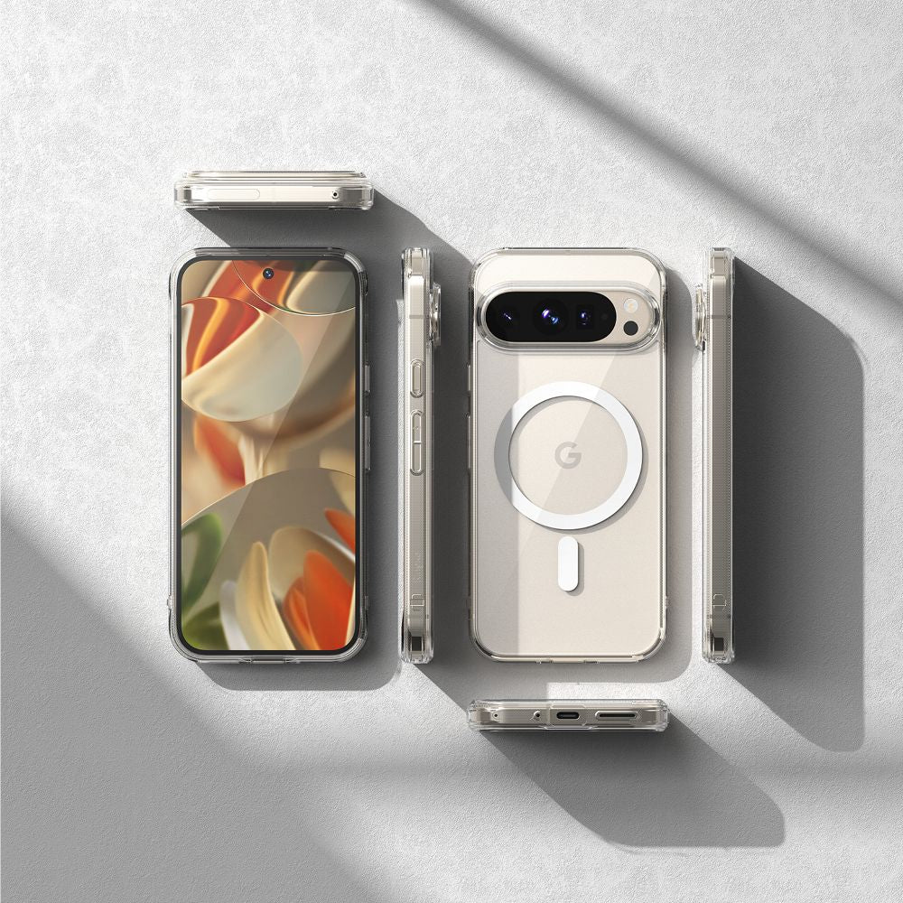RINGKE FUSION MAGNETIQUE MAGSAFE GOOGLE PIXEL 9 / 9 PRO TRANSPARENT