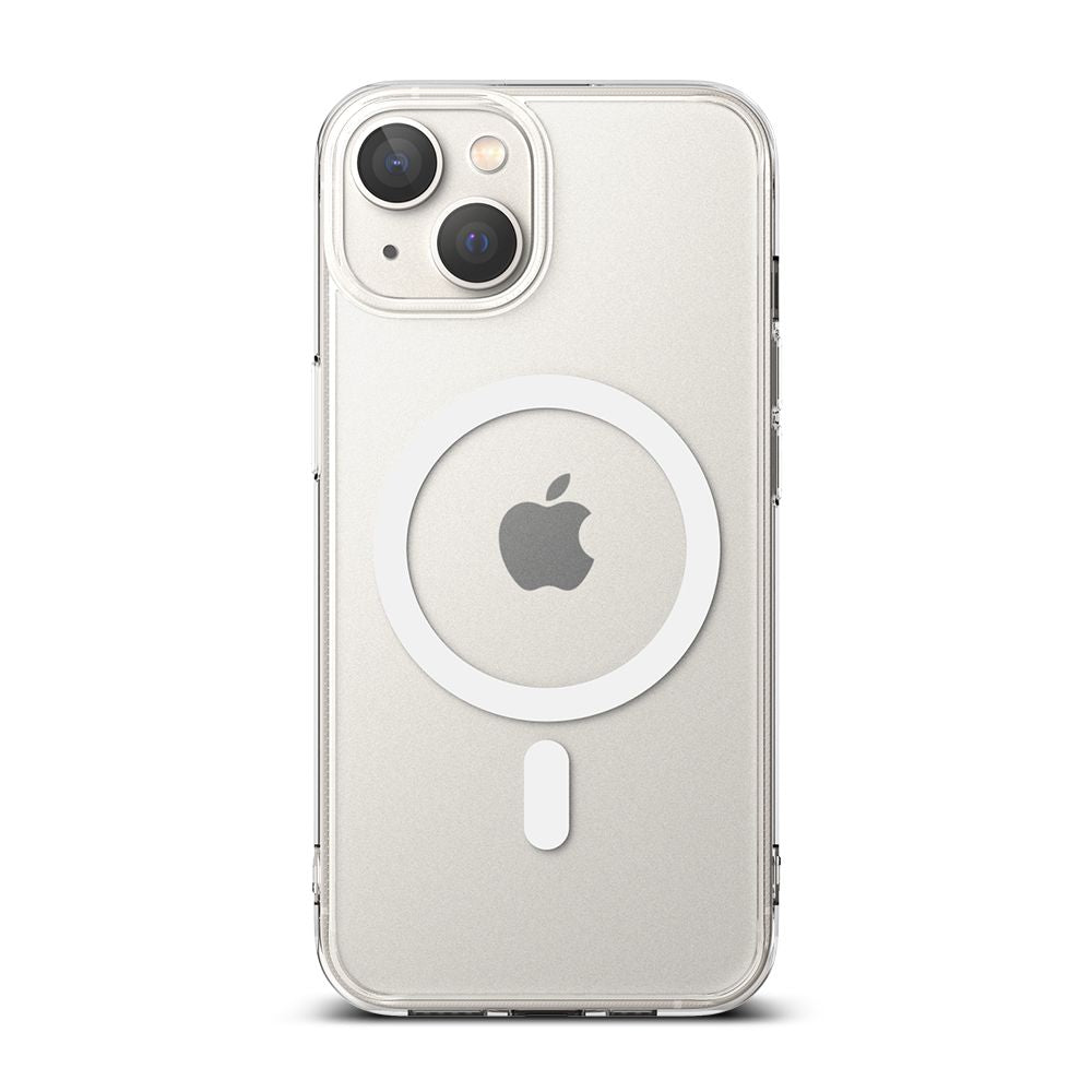 COQUE RINGKE FUSION MAGNETIQUE MAGSAFE IPHONE 14 PLUS MATTE TRANSPARENT