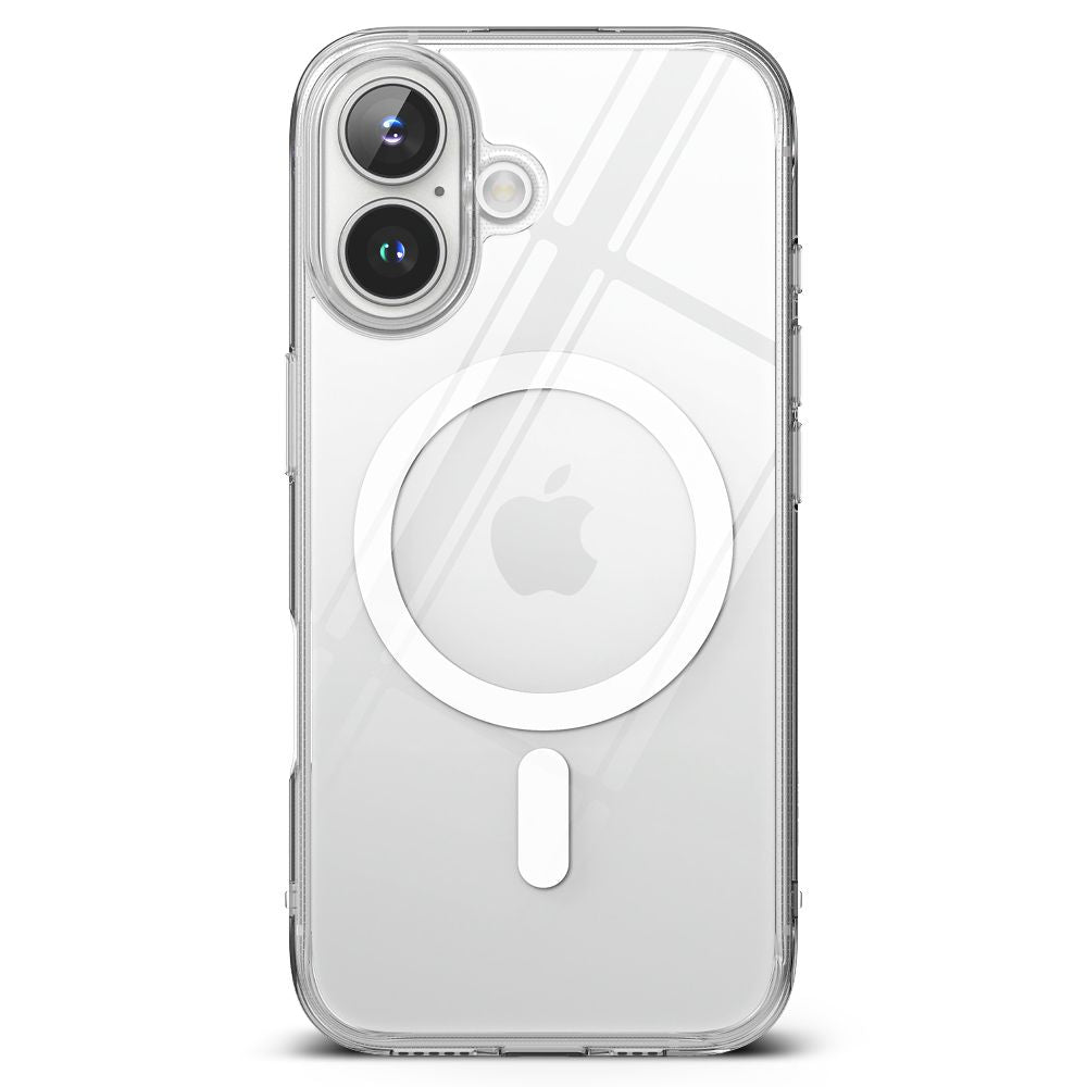 COQUE RINGKE FUSION MAGNETIQUE MAGSAFE IPHONE 16 TRANSPARENTE