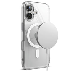 COQUE RINGKE FUSION MAGNETIQUE MAGSAFE IPHONE 16 TRANSPARENTE