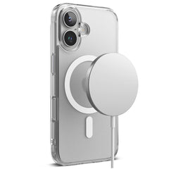 COQUE RINGKE FUSION MAGNETIQUE MAGSAFE IPHONE 16 MATTE TRANSPARENT