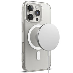 COQUE RINGKE FUSION MAGNETIQUE MAGSAFE IPHONE 16 PRO MATTE TRANSPARENT