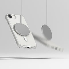 COQUE RINGKE FUSION MAGNETIQUE MAGSAFE IPHONE 16E TRANSPARENTE