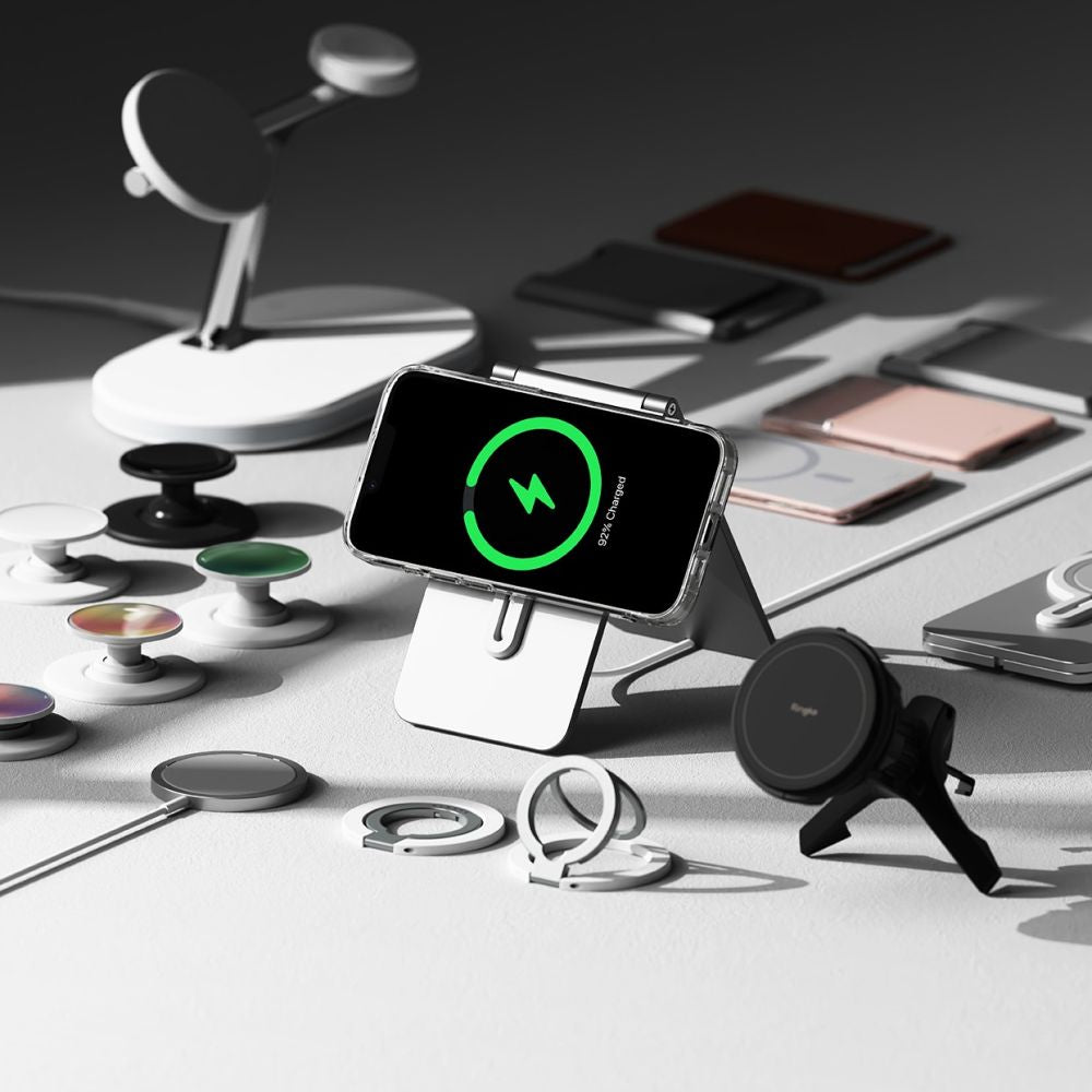 COQUE RINGKE FUSION MAGNETIQUE MAGSAFE IPHONE 16E TRANSPARENTE