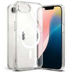 COQUE RINGKE FUSION MAGNETIQUE MAGSAFE IPHONE 16E TRANSPARENTE