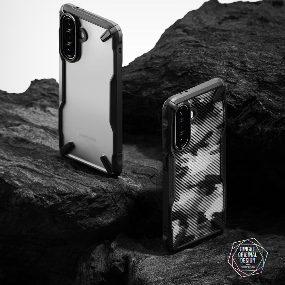 COQUE RINGKE FUSION X GALAXY A36 / A56 5G NOIRE