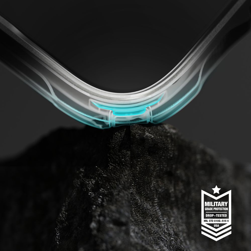 COQUE RINGKE FUSION X GALAXY A36 / A56 5G NOIRE