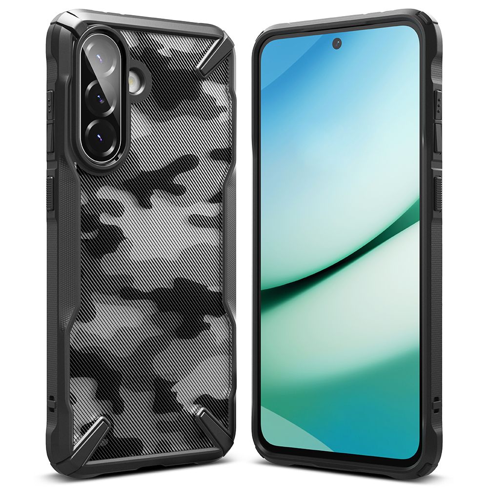 COQUE RINGKE FUSION X GALAXY A36 / A56 5G CAMO NOIR