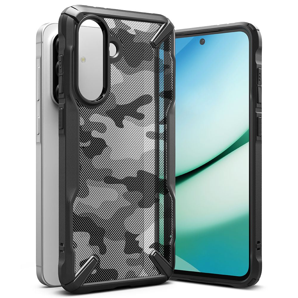 COQUE RINGKE FUSION X GALAXY A36 / A56 5G CAMO NOIR