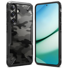 COQUE RINGKE FUSION X GALAXY S25 CAMO NOIR