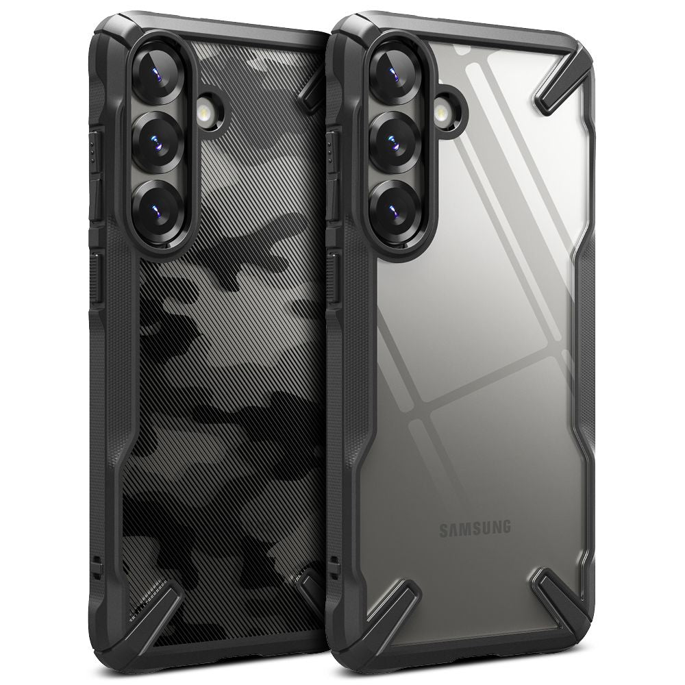 COQUE RINGKE FUSION X GALAXY S25 CAMO NOIR