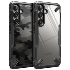 COQUE RINGKE FUSION X GALAXY S25 CAMO NOIR