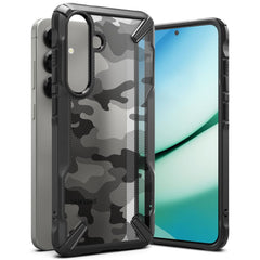 COQUE RINGKE FUSION X GALAXY S25 CAMO NOIR