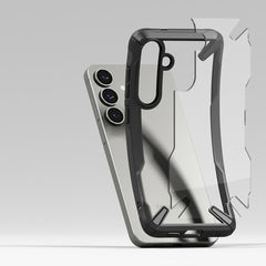 COQUE RINGKE FUSION X GALAXY S25+ PLUS NOIRE