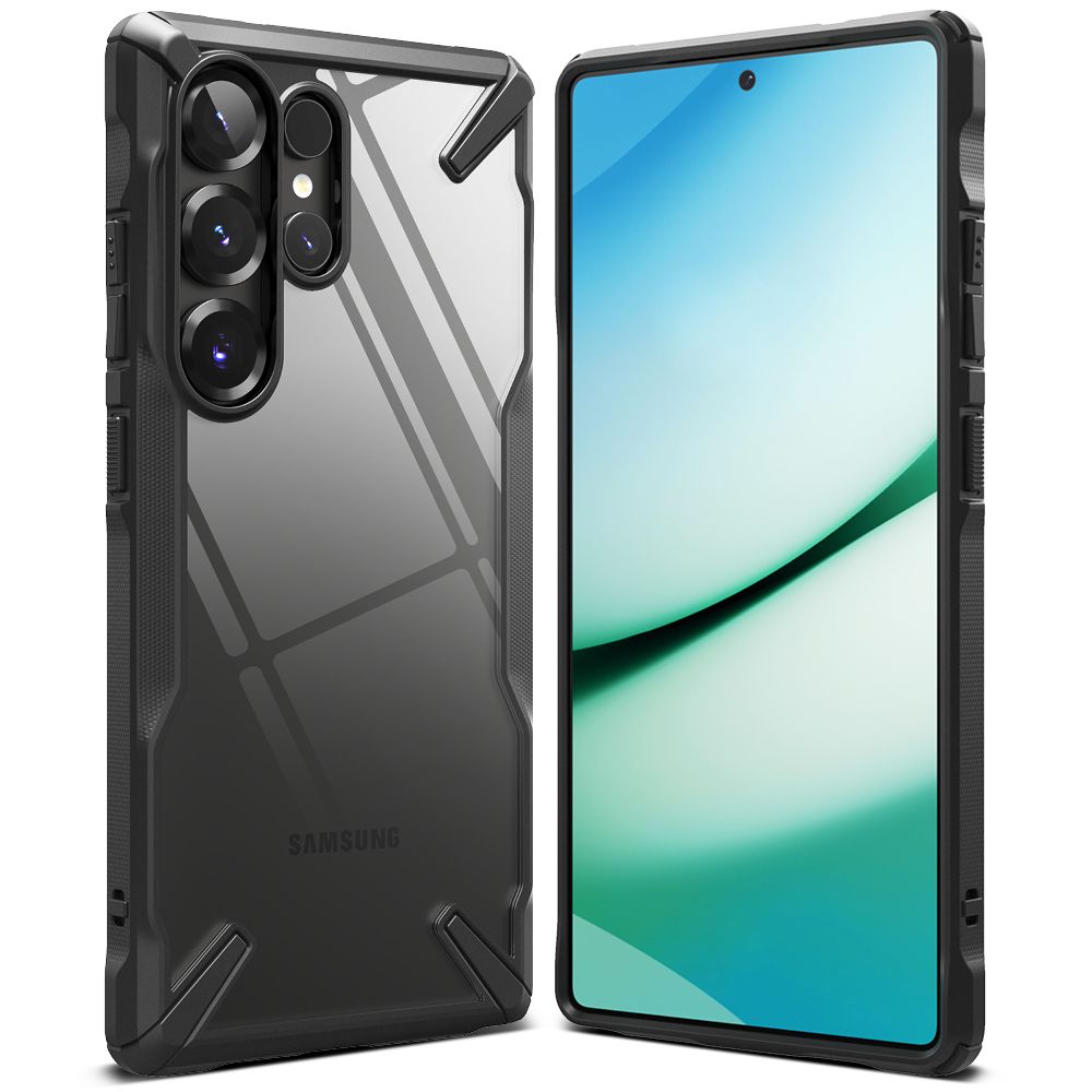 COQUE RINGKE FUSION X GALAXY S25 ULTRA NOIRE