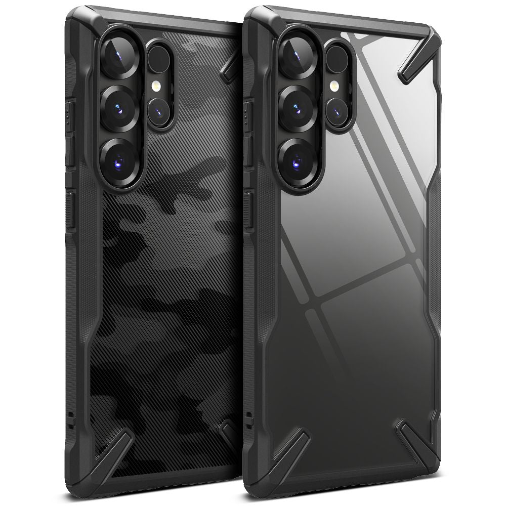 COQUE RINGKE FUSION X GALAXY S25 ULTRA NOIRE