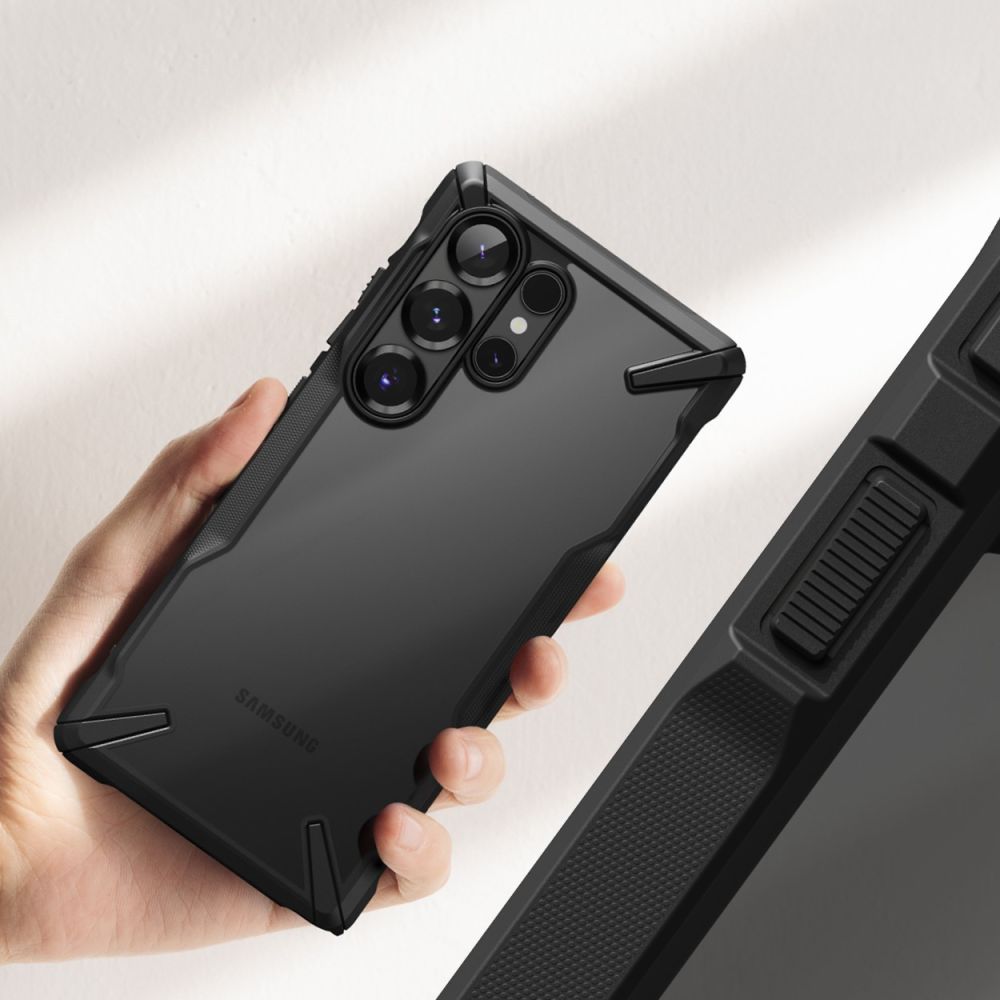 COQUE RINGKE FUSION X GALAXY S25 ULTRA NOIRE