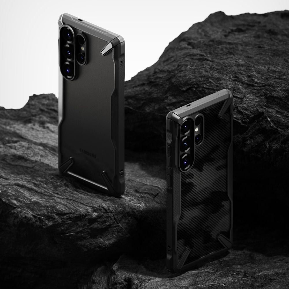 COQUE RINGKE FUSION X GALAXY S25 ULTRA NOIRE