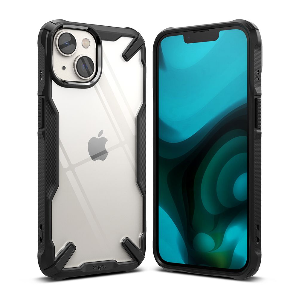 COQUE RINGKE FUSION X IPHONE 14 PLUS NOIRE