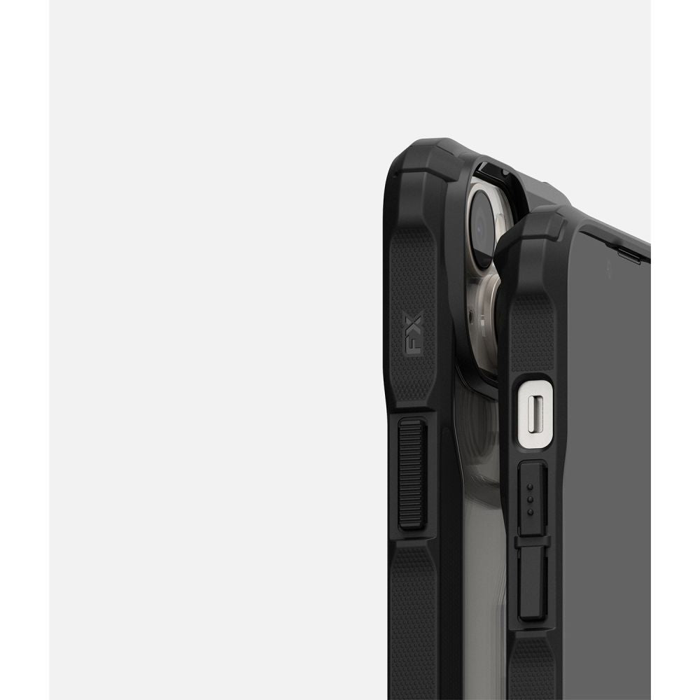 COQUE RINGKE FUSION X IPHONE 14 PLUS NOIRE