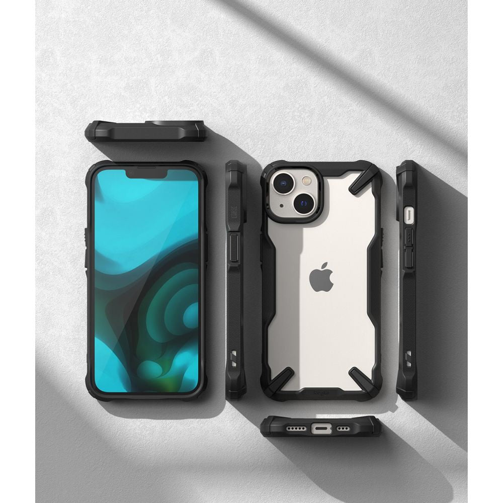 COQUE RINGKE FUSION X IPHONE 14 PLUS NOIRE