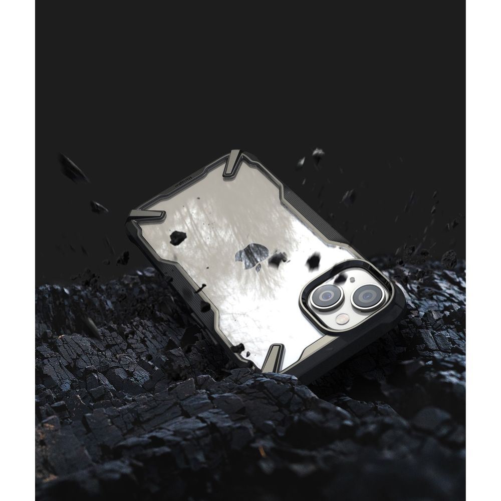 COQUE RINGKE FUSION X IPHONE 14 PLUS NOIRE