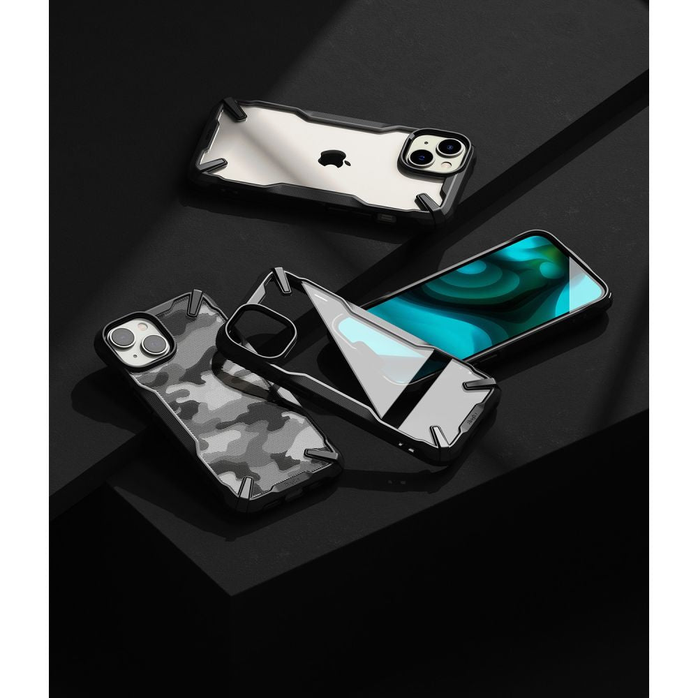 COQUE RINGKE FUSION X IPHONE 14 PLUS NOIRE