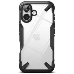 COQUE POUR IPHONE 16 RINGKE FUSION X NOIRE