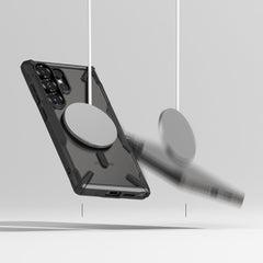 COQUE RINGKE FUSION X MAGNETIQUE MAGSAFE GALAXY S25 ULTRA NOIR