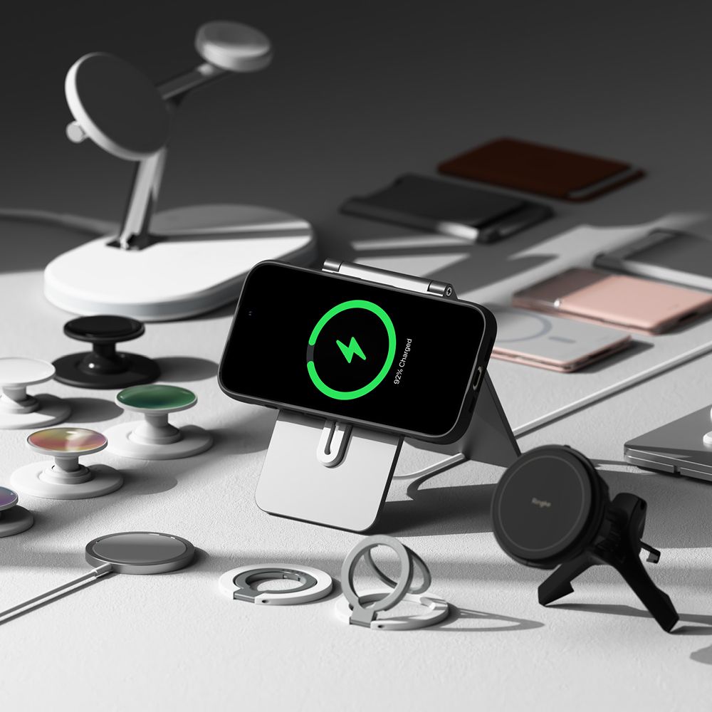 COQUE RINGKE FUSION X MAGNETIQUE MAGSAFE IPHONE 16 PRO NOIR