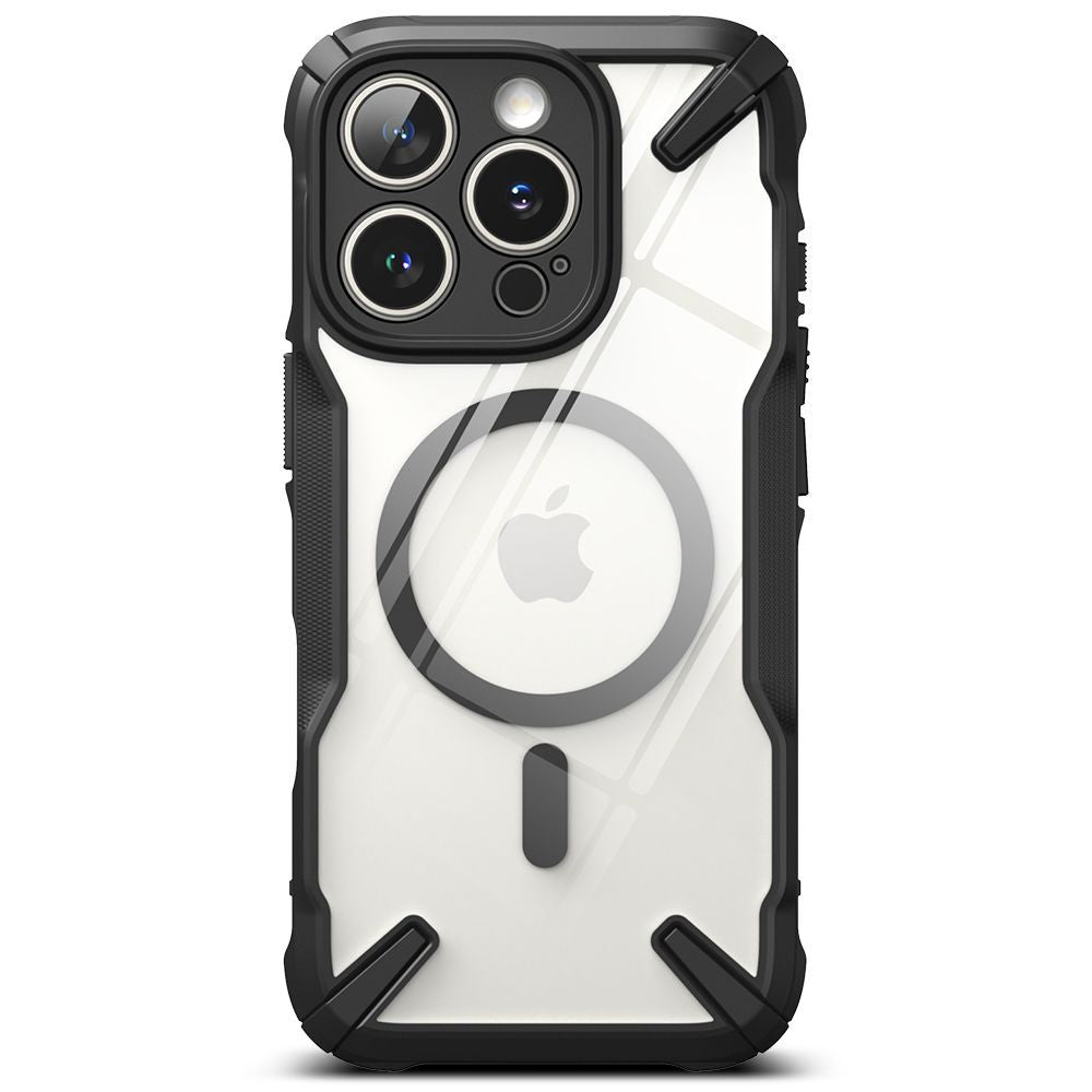 COQUE RINGKE FUSION X MAGNETIQUE MAGSAFE IPHONE 16 PRO MAX NOIR
