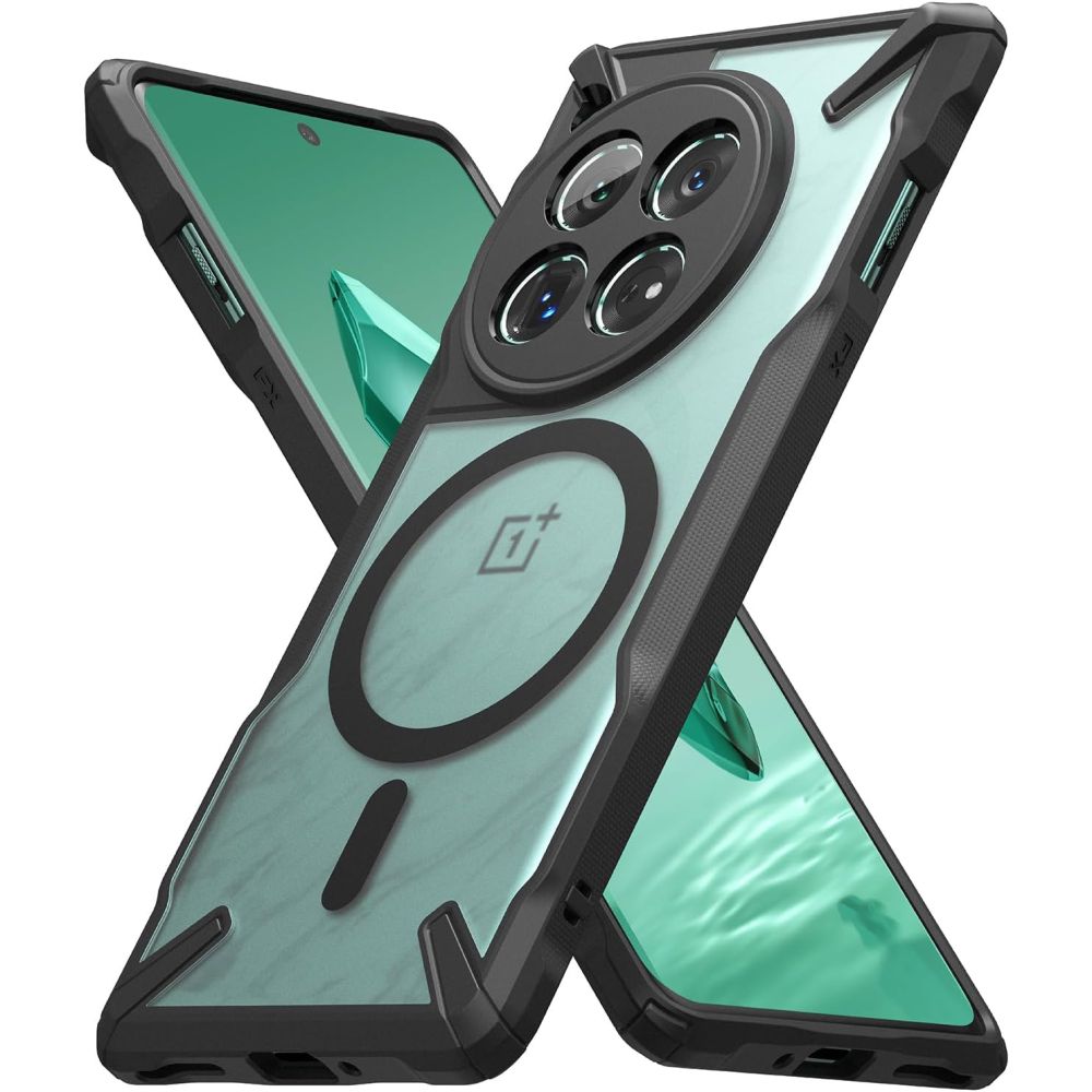 RINGKE FUSION X MAGNETIQUE MAGSAFE ONEPLUS 12 NOIR MAT