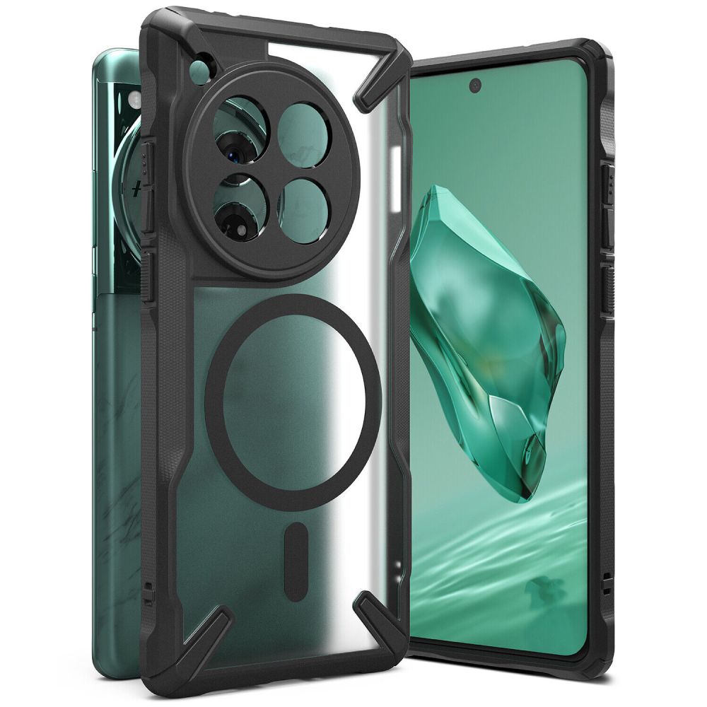 RINGKE FUSION X MAGNETIQUE MAGSAFE ONEPLUS 12 NOIR MAT