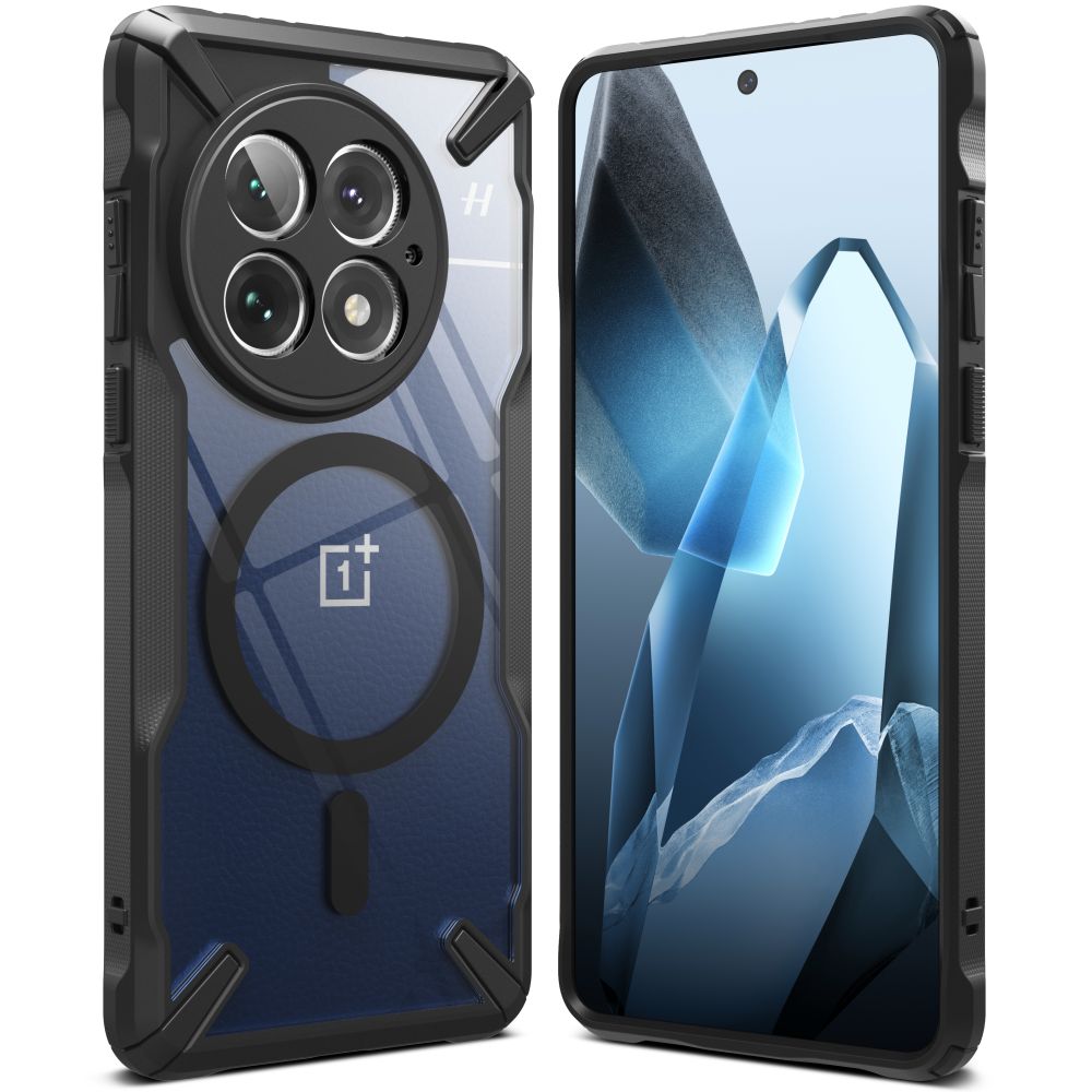 COQUE RINGKE FUSION X MAGNETIQUE MAGSAFE ONEPLUS 13 NOIR