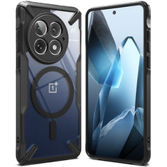 COQUE RINGKE FUSION X MAGNETIQUE MAGSAFE ONEPLUS 13 NOIR