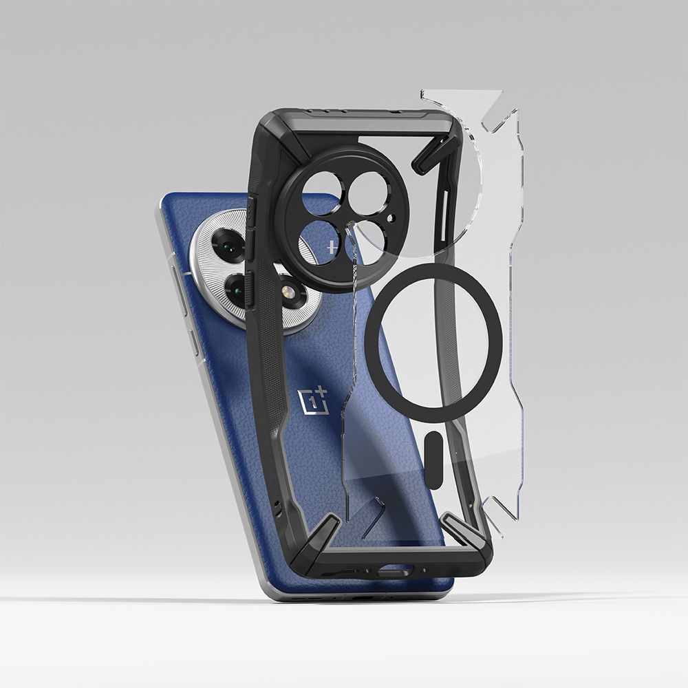 COQUE RINGKE FUSION X MAGNETIQUE MAGSAFE ONEPLUS 13 NOIR