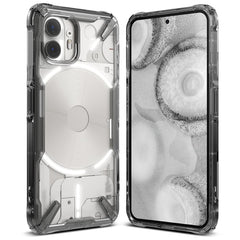 COQUE RINGKE FUSION X NOTHING PHONE 2 NOIR FUMÉ