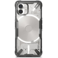 COQUE RINGKE FUSION X NOTHING PHONE 2 NOIR FUMÉ
