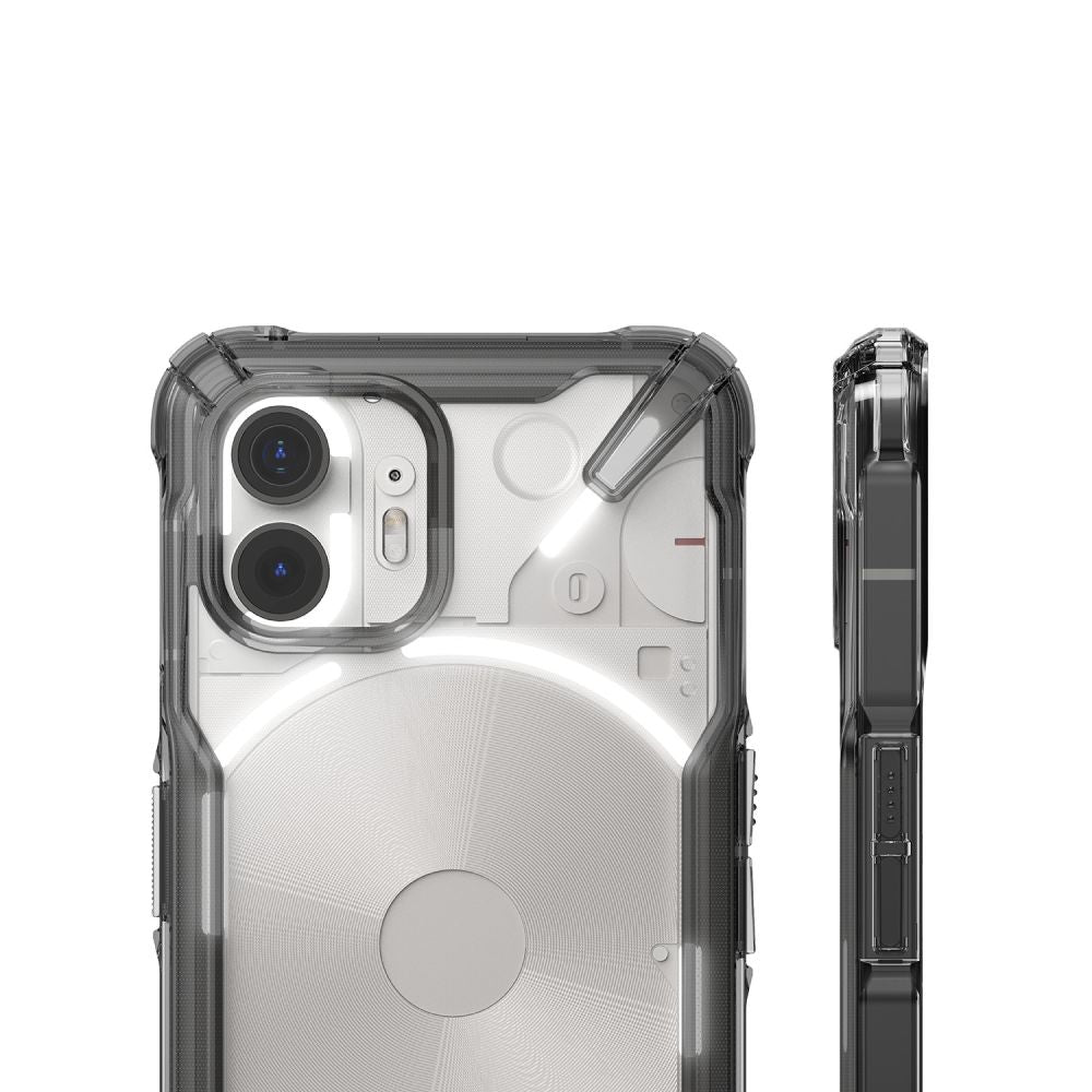 COQUE RINGKE FUSION X NOTHING PHONE 2 NOIR FUMÉ