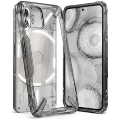 COQUE RINGKE FUSION X NOTHING PHONE 2 NOIR FUMÉ