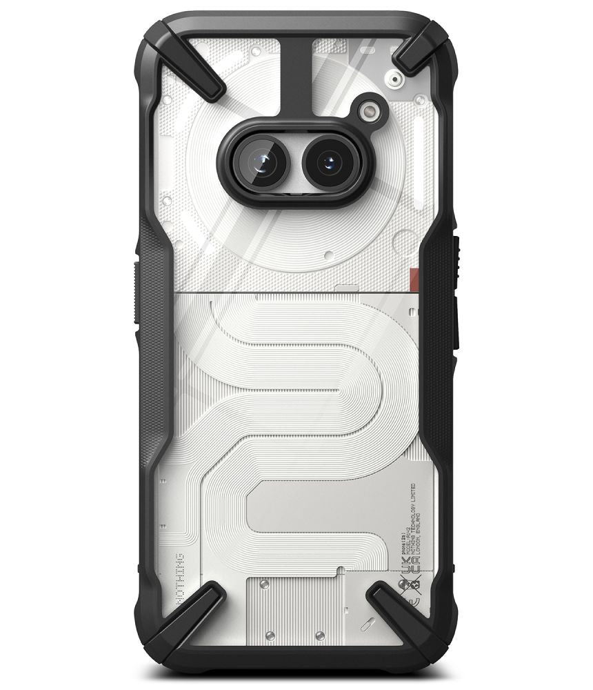 COQUE RINGKE FUSION X NOTHING PHONE 2A / 2A PLUS NOIRE