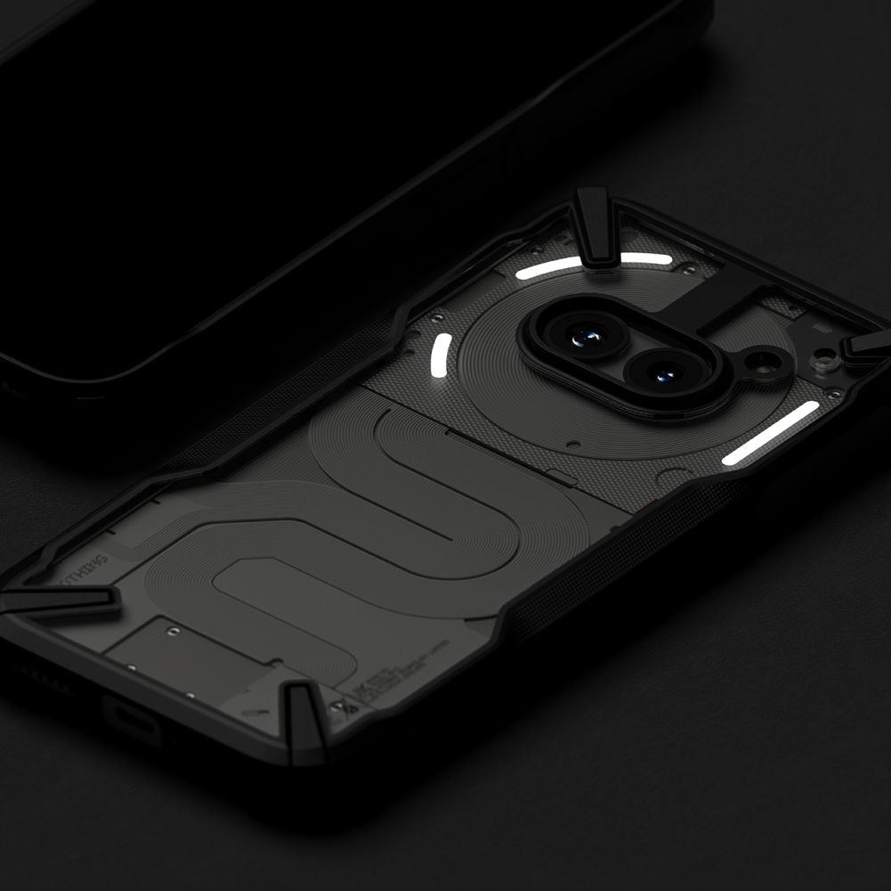 COQUE RINGKE FUSION X NOTHING PHONE 2A / 2A PLUS NOIRE