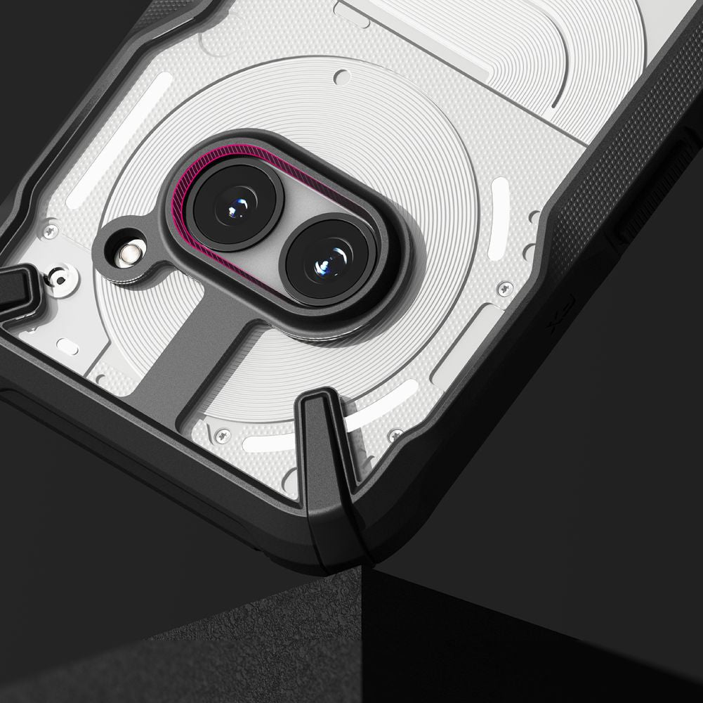 COQUE RINGKE FUSION X NOTHING PHONE 2A / 2A PLUS NOIRE